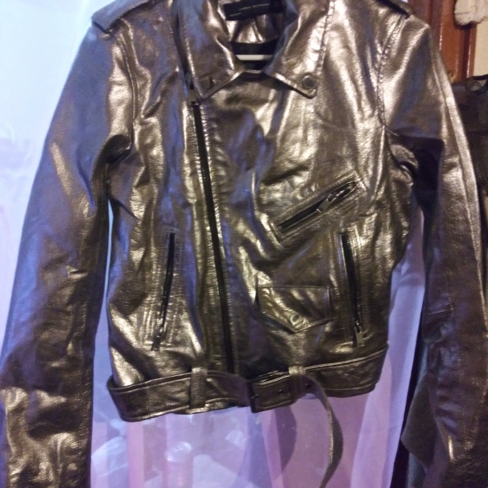 Silver rocker jacket size XS